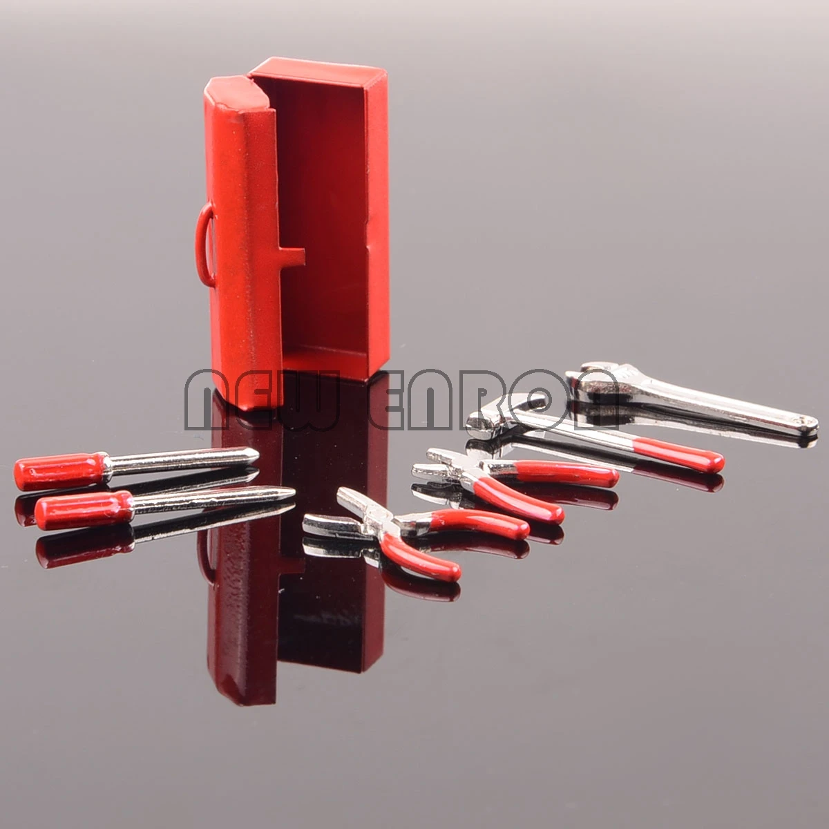 NEW ENRON Red/BLUE Wrench Hammer Screwdriver Tool BOX FOR RC 1:10 SCX10 CC01 AX10 Rock Crawler | Игрушки и хобби
