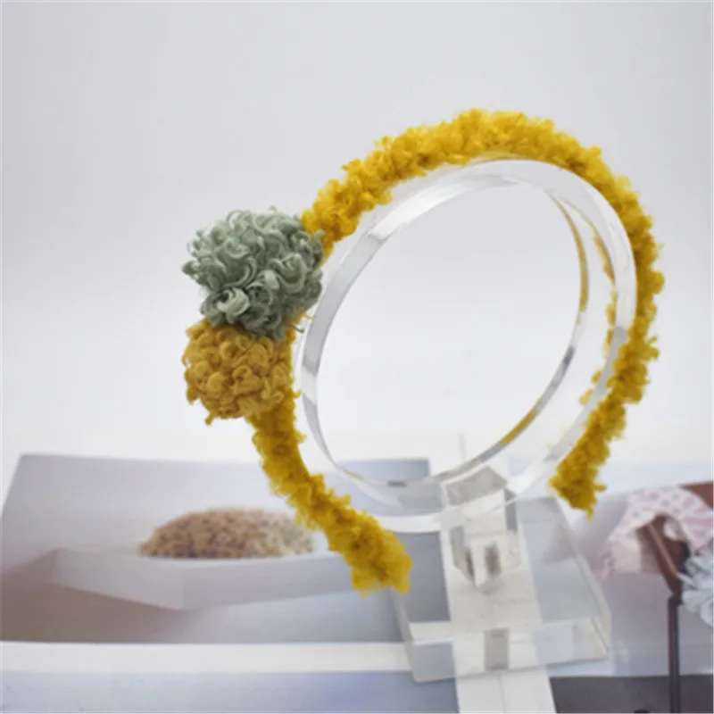 Детская милая повязка для волос нескользящая заколка в южнокорейском стиле