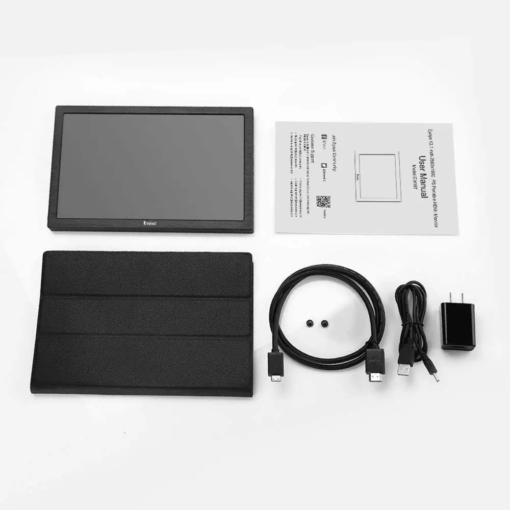 Eyoyo 10 дюймов портативный HDMI игровой экран ips CCTV монитор для видеонаблюдения 2560x1600