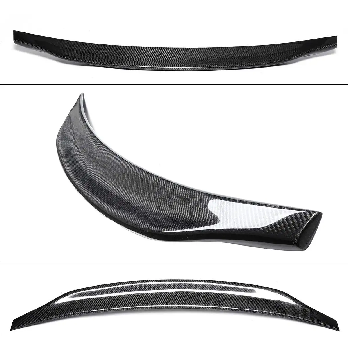 Спойлер на багажник из углеродного волокна с УФ-покрытием для VW Volkswagen Jetta MK6 Sedan