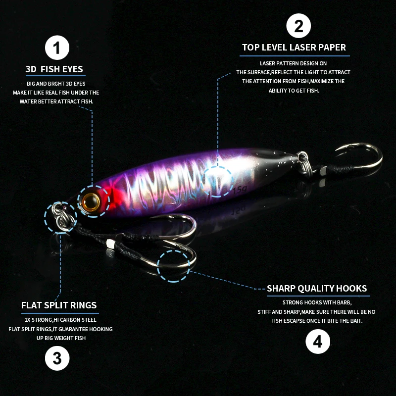 Приманка для медленной рыбалки MAGIC WORKS широкий металлический заброс ложка 10 г 15