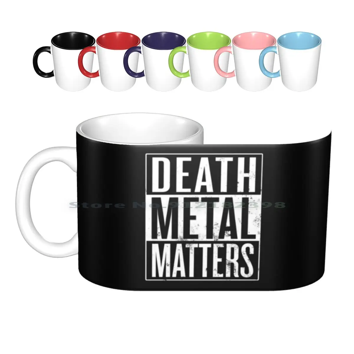 

Керамические кружки Death Metal Matters, кофейные чашки, кружка для чая с молоком, Death Metal Matters, Некролог, Behemoth Metal Death