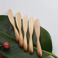 10pc 16 5cm natural wood kitchen knives spreaders for cheese sandwiches cheese breakfast butter