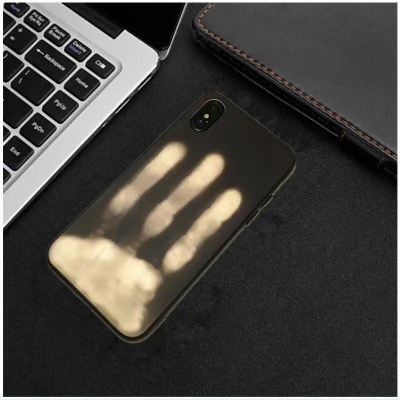 Термочувствительный чехол для samsung S8 S8P S9 S9P NOTE8 NOTE9 A8 мягкий из ТПУ хит продаж цвет