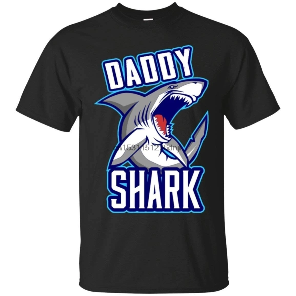 Daddy Shark Doo мужская летняя футболка одинаковая семейная рубашка|Мужские футболки| |