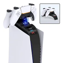 PG-P5016 Controller Charger Supports Dual Gamepad Charging For PS5 Fast Charge With LED Indicator For PS5 Handle Charger
