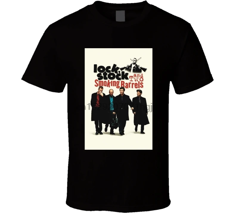 Мужская футболка с замком и двумя курительными бочками (1998) IMDB Top 250 Футболка