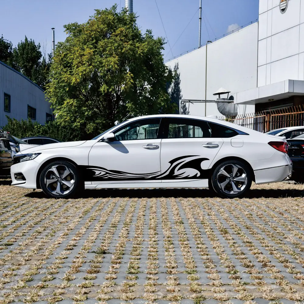 2 шт. наклейки на боковые двери автомобиля