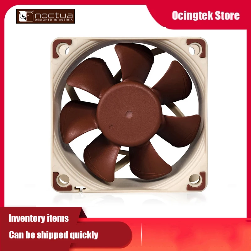 

Noctua NF-A6x25 CPU Cooling Fan 12V 3pin 4pin PWM Quiet Computer Case Heatsink Fan 60x60x25mm