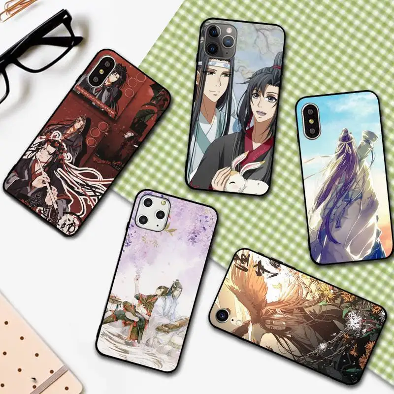 

YNDFCNB Grandmaster Mo Dao Zu Shi MDZS Anime Phone Case for iphone 13 11 12 pro XS MAX 8 7 6 6S Plus X 5S SE 2020 XR cover