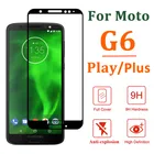 Защитное стекло для Moto Motorola G6 Play Plus, закаленное стекло для защиты экрана G 6 play 6plus, защитная пленка с полным покрытием 2.5D