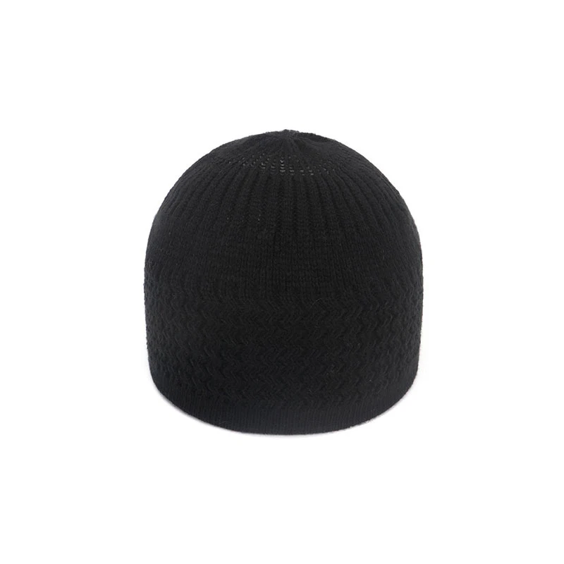 

Women Knitted Hats Thick Pullover Hats Autumn And Winter Keep Warm Soild Color Classic Men All-Match Caps Dome Baotou Cap