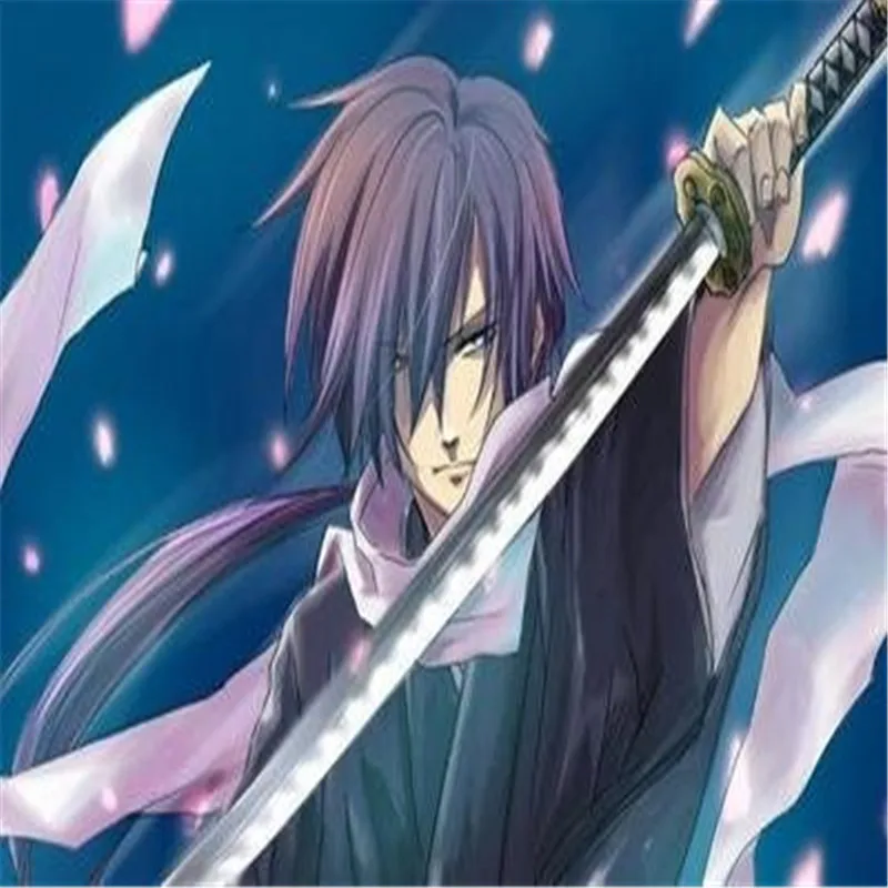 100 см Косплей-игра Аниме Hakuouki Saitou Hajime Wood Katana Sword ролевая игра Prop модель оружия |