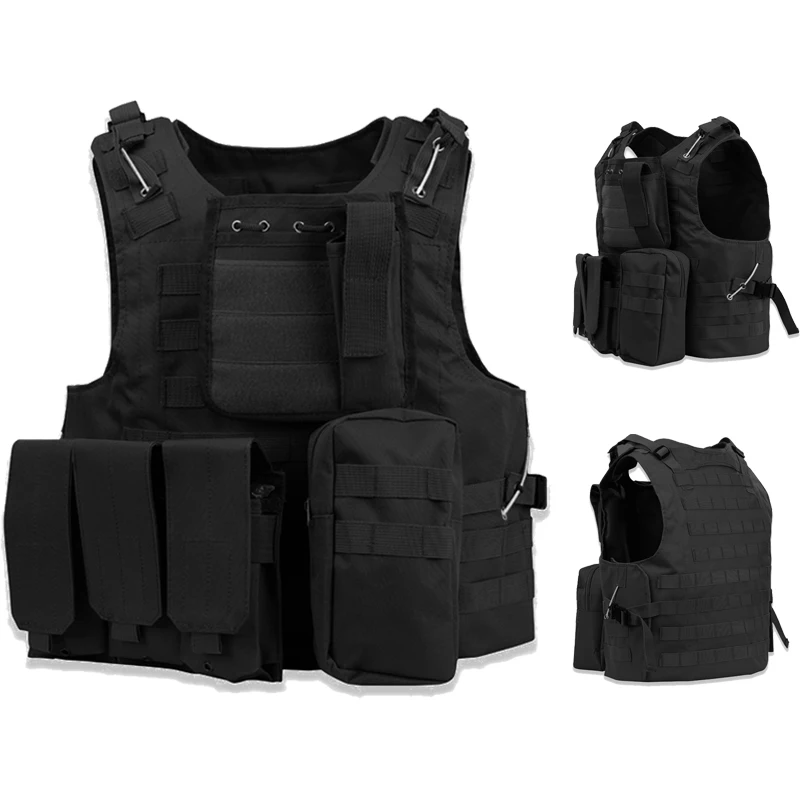 

Tactical Amphibious Vest Hunting Molle Plate Carrier Vest Military Combat Assault Vest Airsoft Paintball CS Body Armor