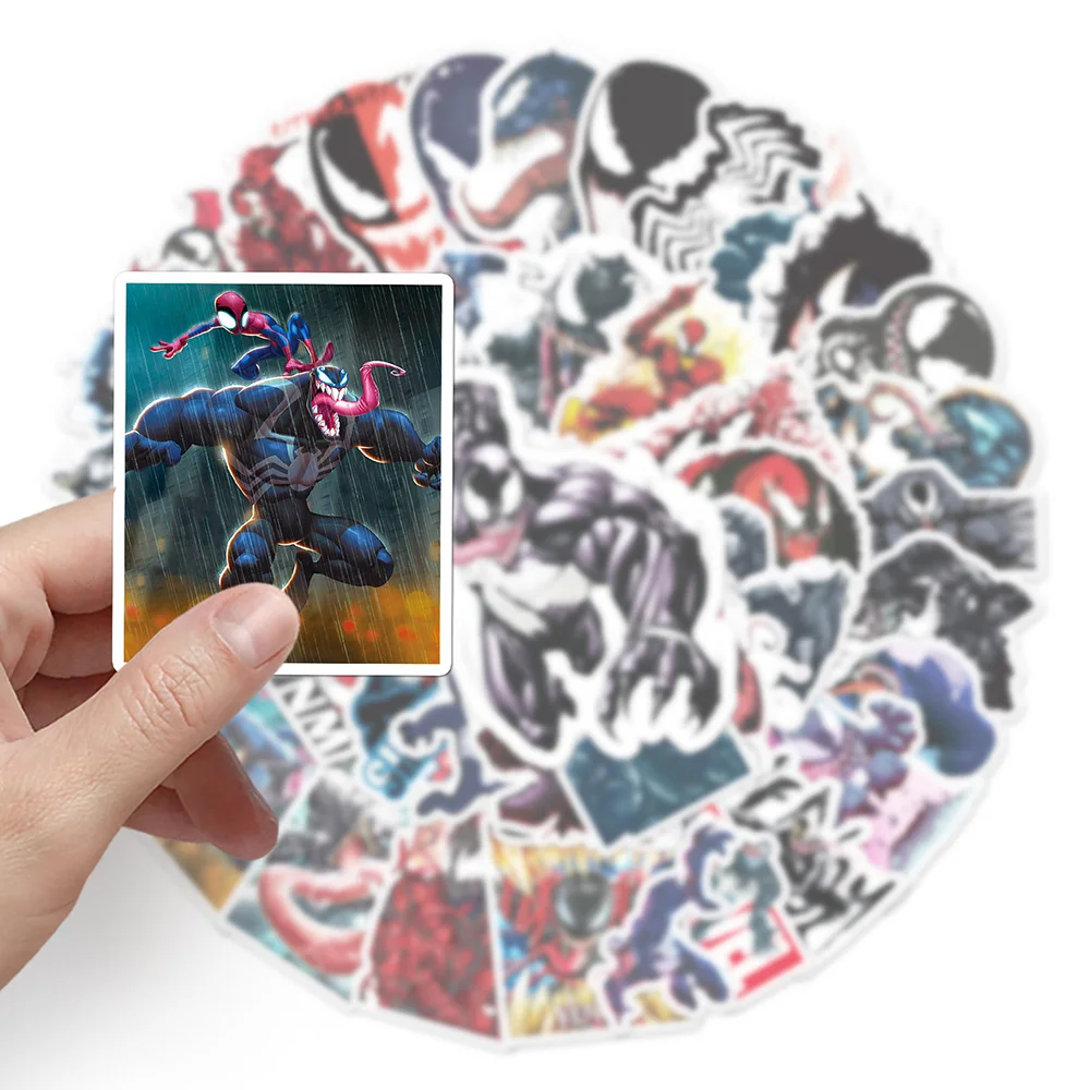 10/30/50 шт Disney Venom наклейки эстетические водостойкие виниловые мультяшные дети