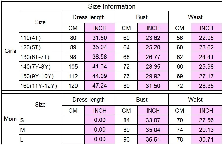 Платья для мамы и дочки одежда свадьбы платье меня бальное вечернее одинаковые