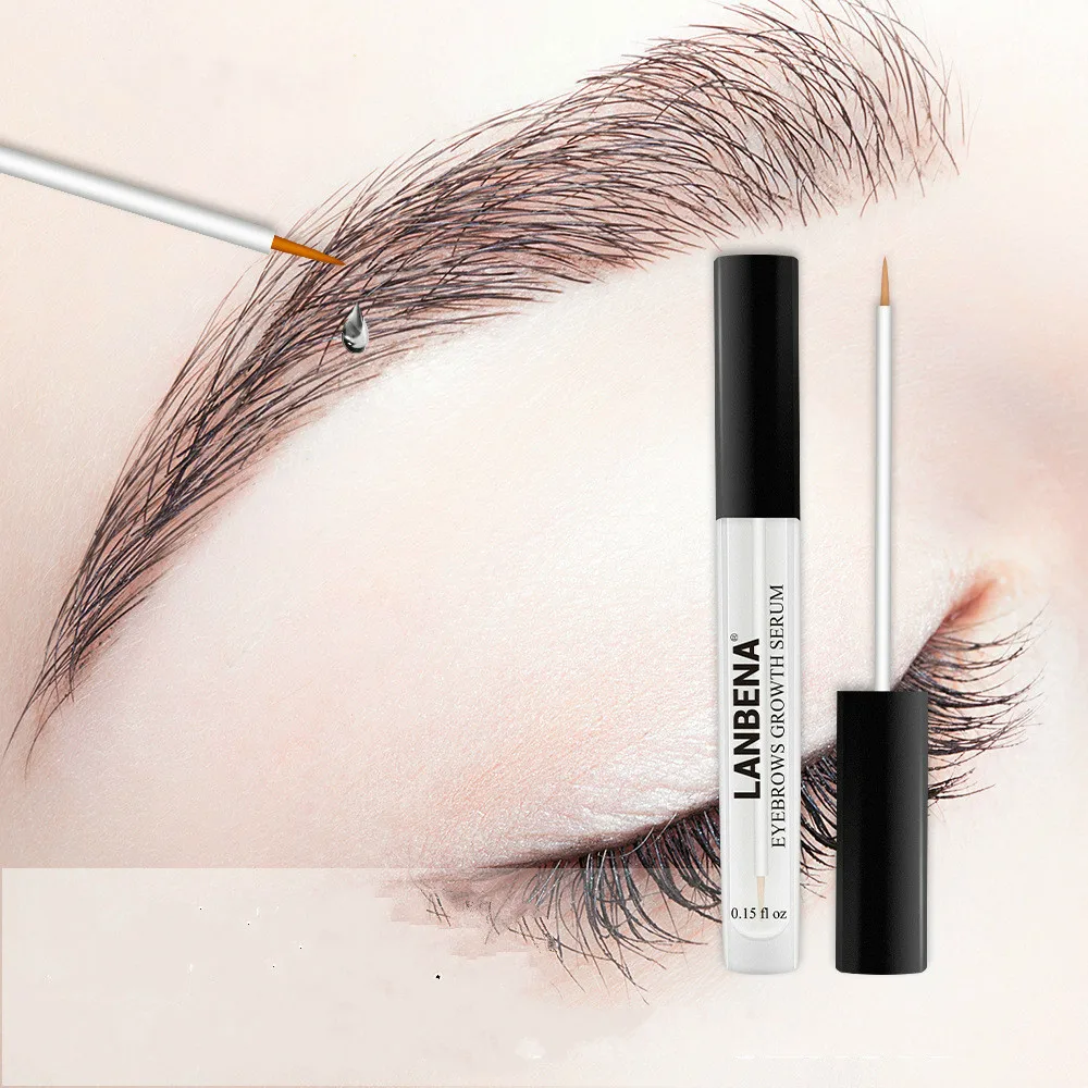 Горячая продажа Сыворотка для роста ресниц Жидкий усилитель Витамин Е лечение