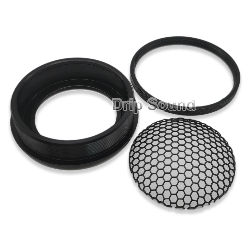 For 2&quot inch Speaker Grill Conversion Net Cover Car Audio Decorative Circle Full Metal Mesh Grille 64.5mm | Электроника