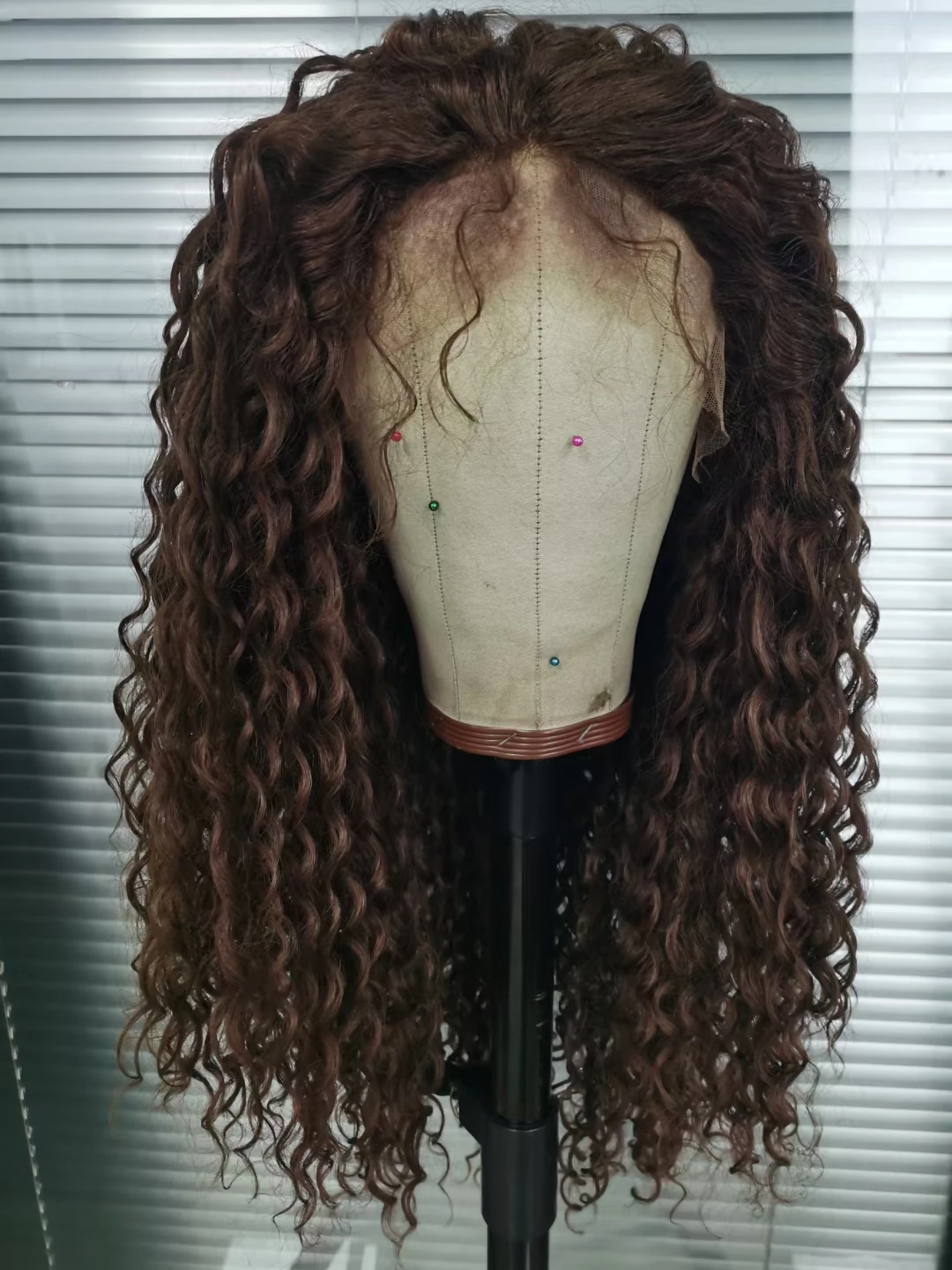 

26Inch 180%Density Black Long Wave Synthetic Lace Front Wig For Women With Baby Hair Heat Resistant Fiber Hair Daily Wear Wigs