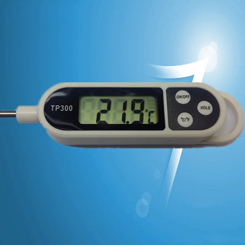 

Digital Food Thermometer BBQ Cooking Meat Hot Water Measure Probe Kitchen Tool HANW88