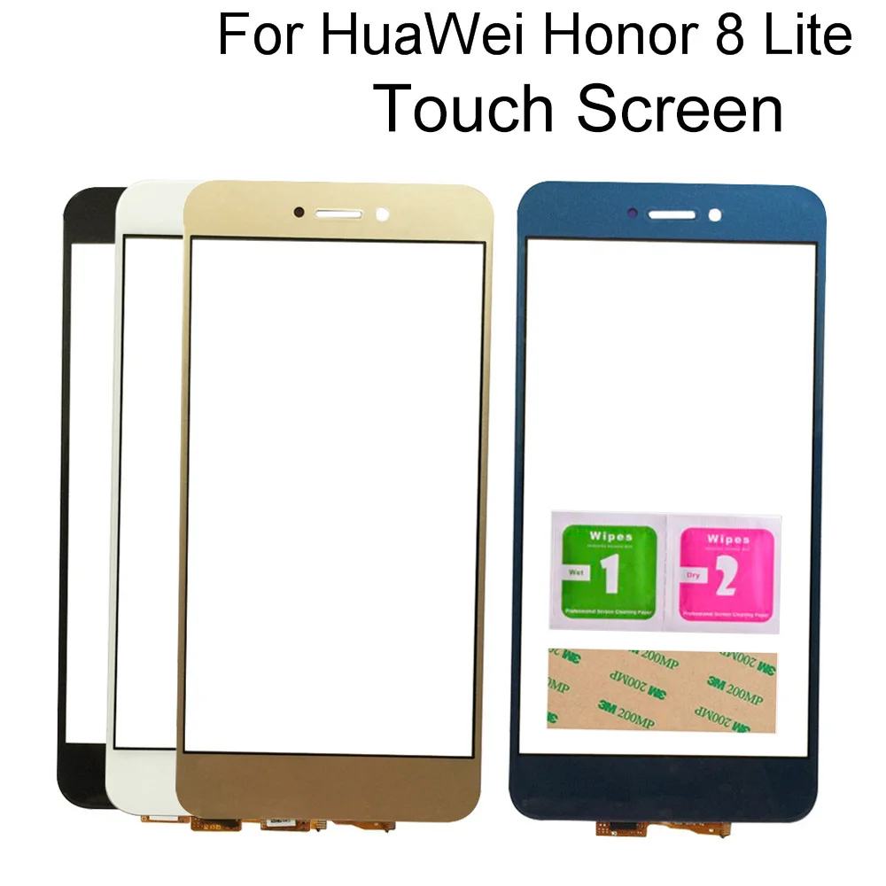 Мобильный сенсорный экран для HuaWei Honor 8 Lite 5 2 ''сенсорный панель стекло Huawei P8 2017