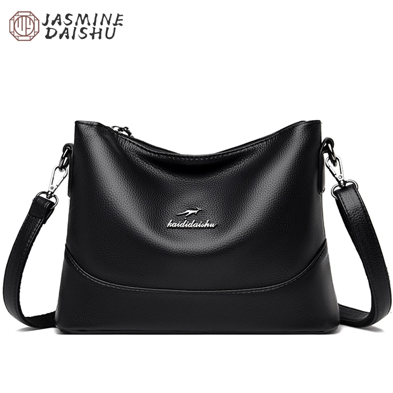 

2021 Womens Simple High Quality PU Leather Shoulder Bag Ladies Brand Designer Pure Color Casual Messenger Bags Elegant Handbags