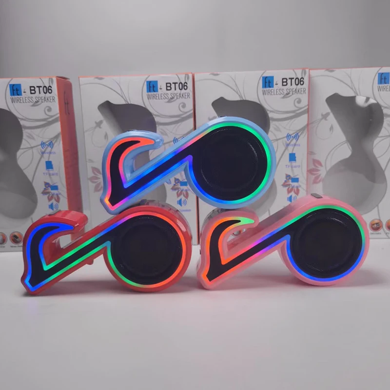 Новая креативная Bluetooth-Колонка RGB мини Bluetooth-Колонки со светодиодной подсветкой