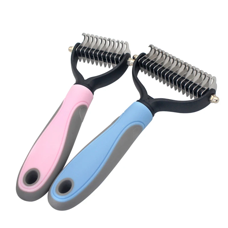 

Гребень для кошек собак щетка иглы щетка для чистки от шерсти домашних животных для щенков и небольших собак для удаления волос домашних жи...