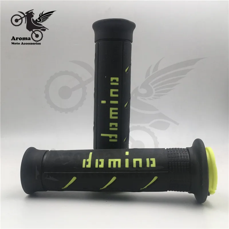 Универсальный руль для гоночного мотоцикла мягкая резина 22 мм 24 рукоятка домино
