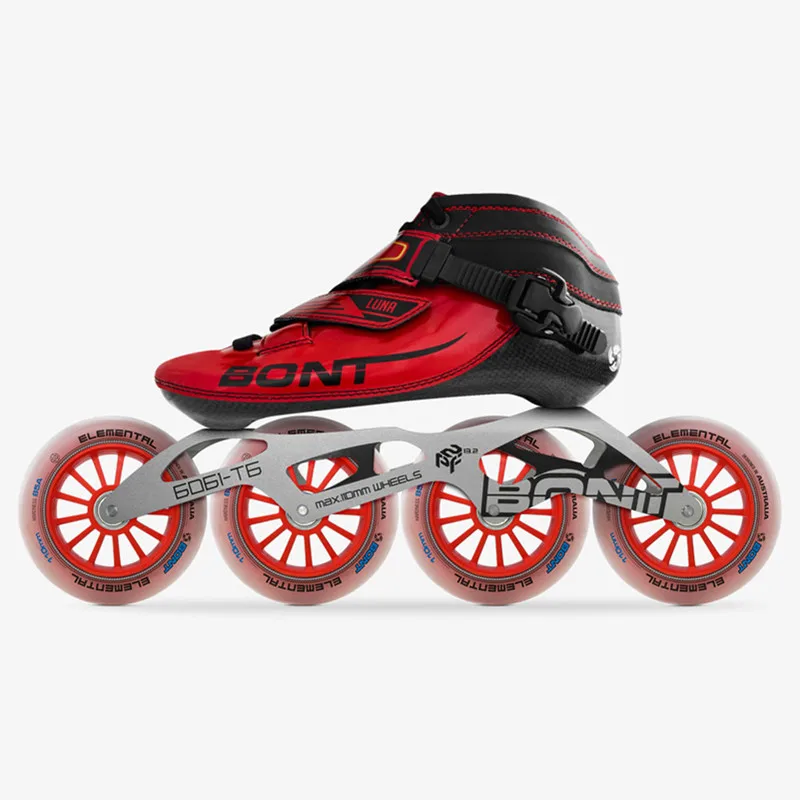 BONT LUNA 2PT Special Inline skate boots Speed skate boot racing skates speed inline skates Kinds inline skate Children Adult