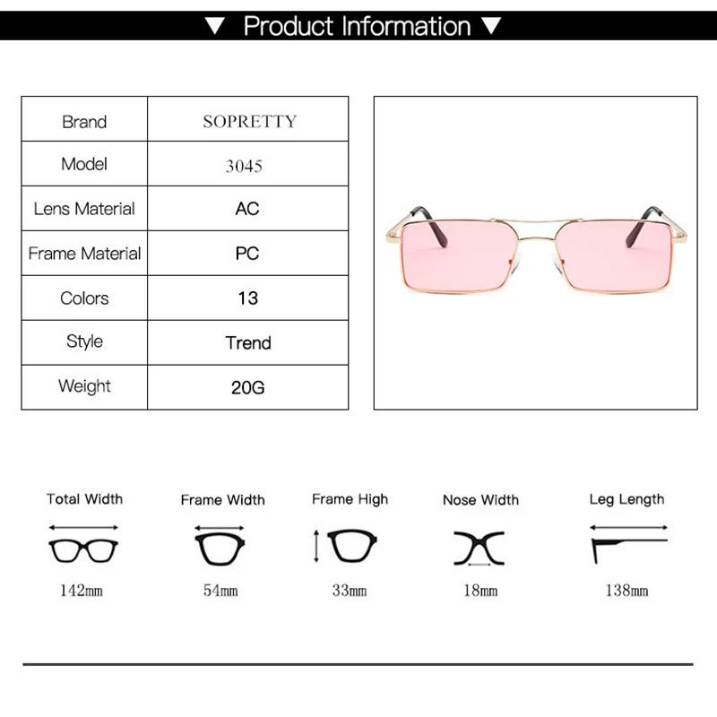Солнцезащитные очки с двойной перемычкой для мужчин и женщин квадратные