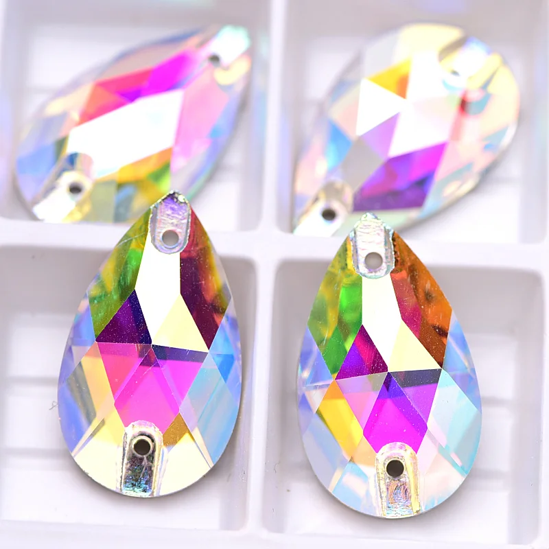 Высококачественные стразы с блестками плоским основанием шитье бриллиантами