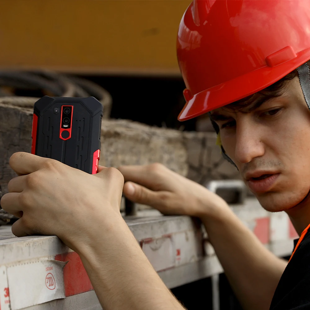 Ulefone Armor 6S прочные мобильные телефоны 6," Helio P70 6G+ 128G 16MP+ 8MP Face ID NFC Беспроводная зарядка Android 9,0 смартфон