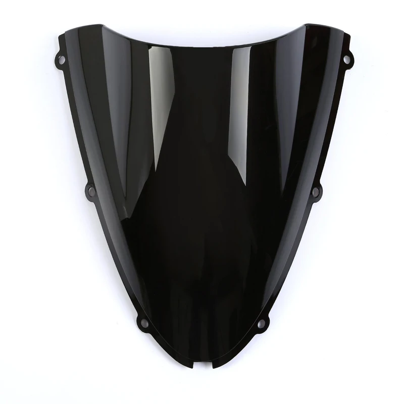 Мотоциклетные черные дымчатое лобовое стекло для ветра Экран ABS щит подходит