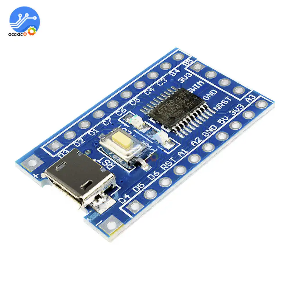 Плата разработки STM8S103F3P6 минимальная системная основная плата STM8S STM8 фотосессия 5