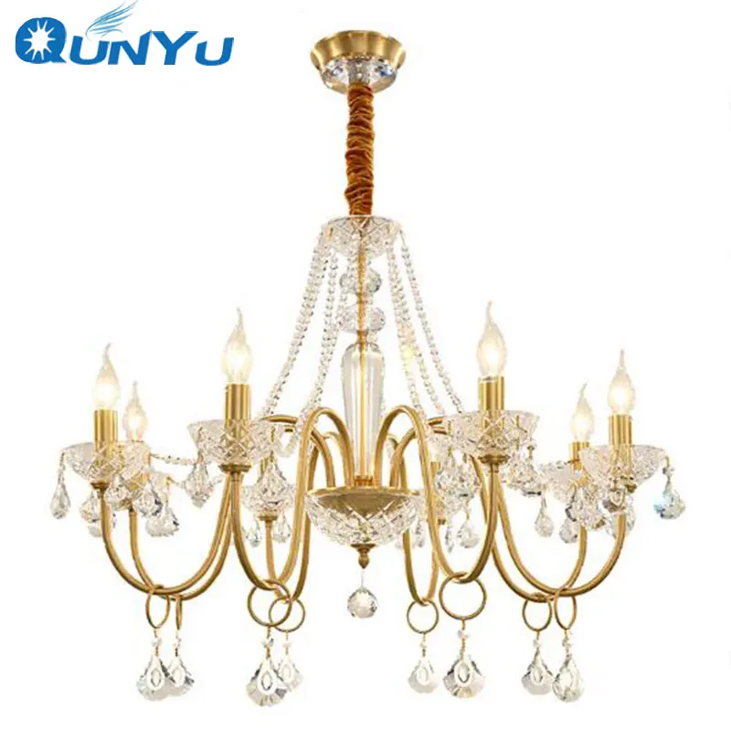 Современная люстра 2019 Новый светильник роскошная для гостиной французская