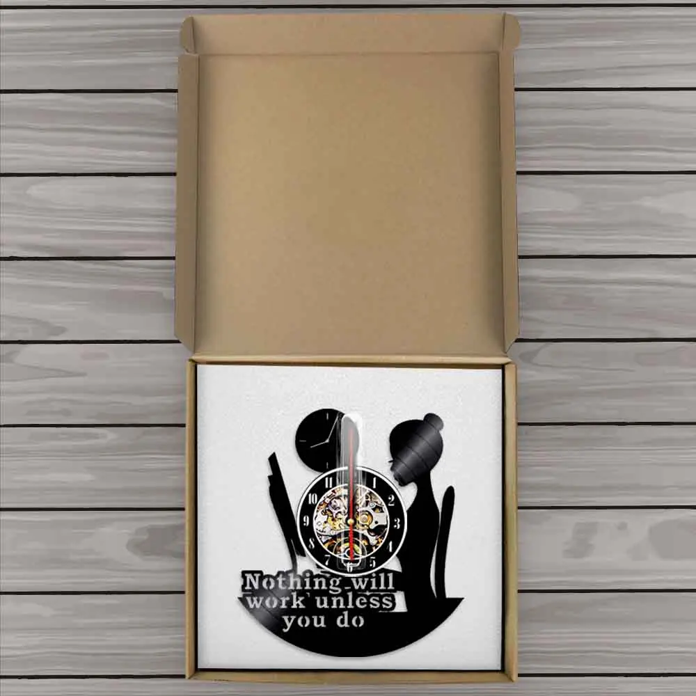 Ничего не сработает если вы сделаете вдохновляющие настенные часы с цитатами Maya