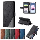 Чехол-книжка для Huawei P Smart 2019, 2021, Honor 10 Lite, 9A, 9C, из искусственной кожи