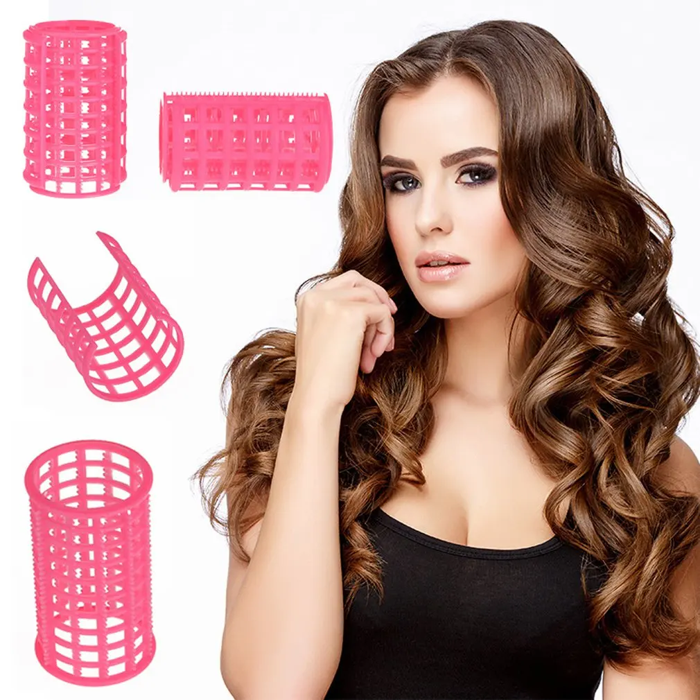 Пластиковые бигуди для волос ролик макияжа сделай сам укладки роликовые женщин и