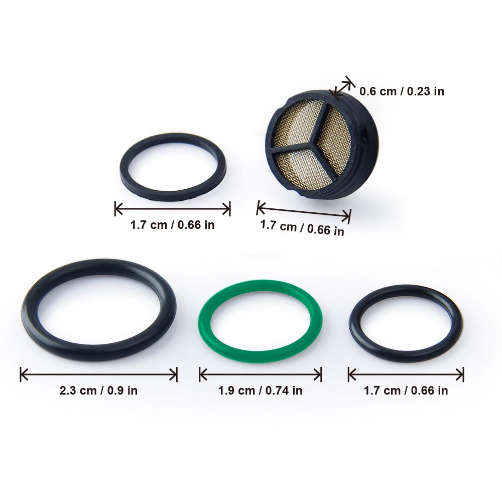 Инжектор регулятор давления топлива уплотнение набор для Ford 6.0L Powerstroke Дизель 03