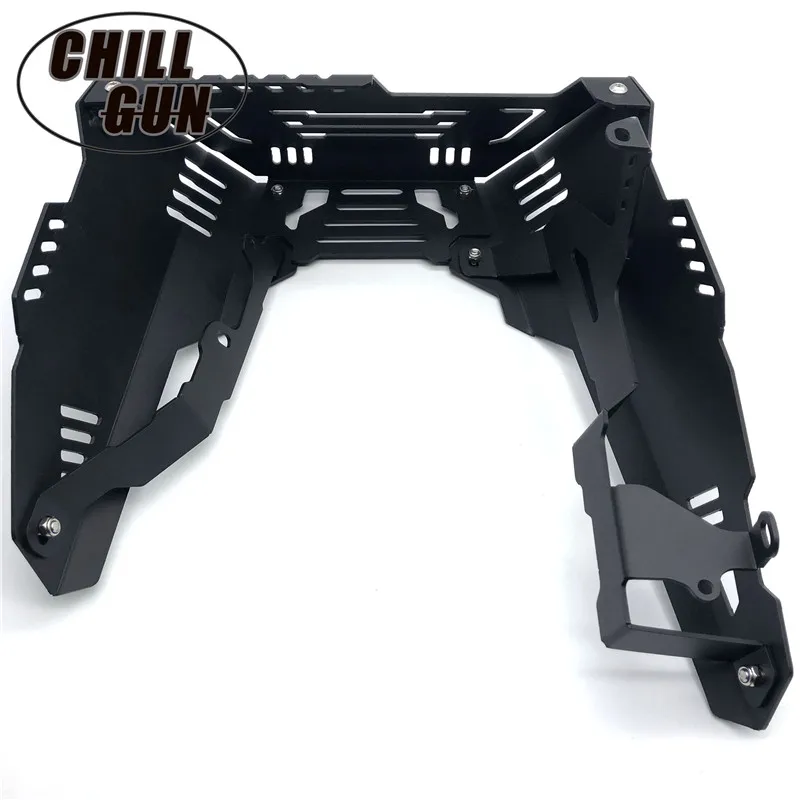 Motorcycle Chassis Expedition Engine Guard Skid Plate Protective Cover For YAMAHA MT07 MT-07 2014-2020 XSR700 18‘-20’ | Автомобили и