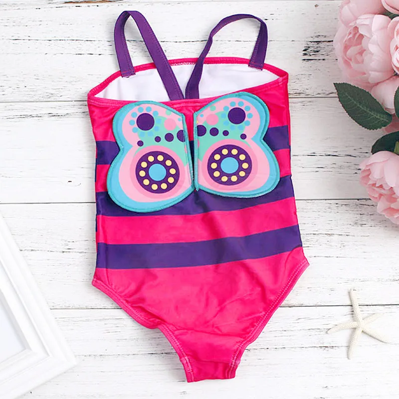 Новинка 2020 купальник для девочек детские слитные купальники монокини в полоску