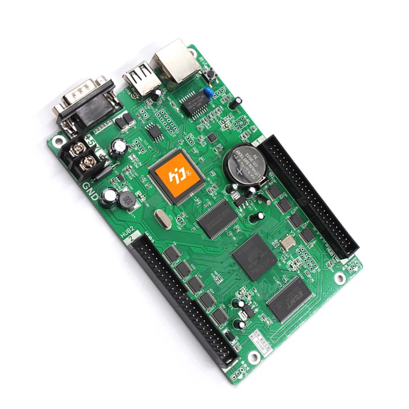 Huidu E66A ethernet порт async одноцветная и двухцветная карта управления с usb-портом hd-e66a