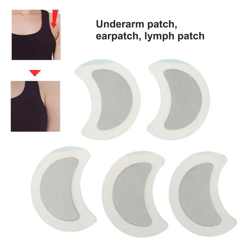 

10pcs Semicircular Herbs Stickers For Lymphatic Detox Anti-swelling Neck Patch Breast Lymph Node Plaster Sticker Health Care