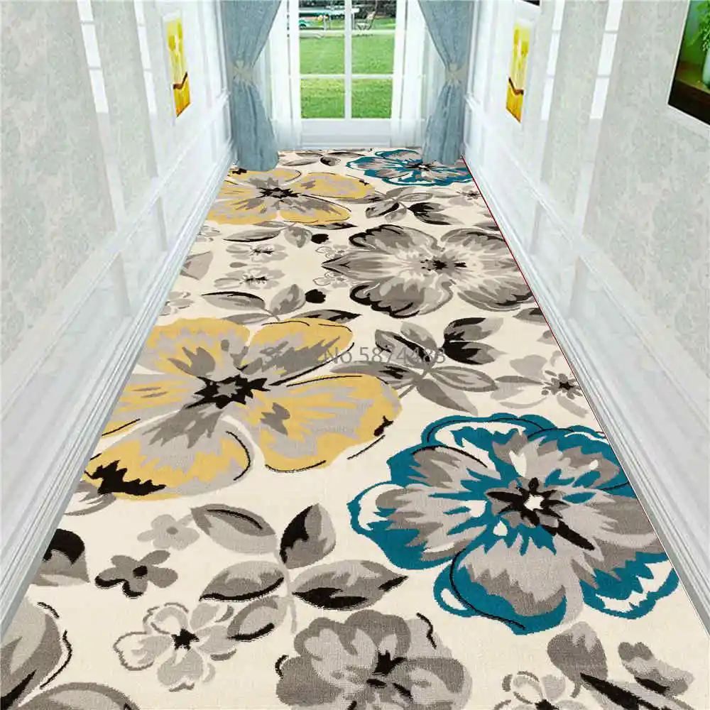 Простой стильный ковер для домашнего декора интерьерный коврик входа в спальню