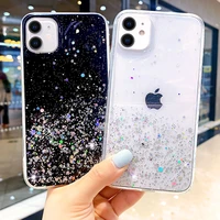 glitter phone case for iphone 12 case iphone 13 12 11 pro max xs max x xr 6 6s 7 8 plus se 2020 13 mini soft cover sequins coque