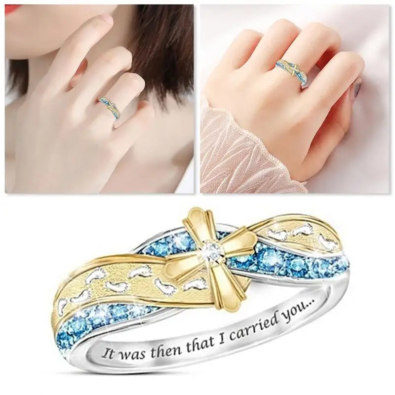 Модное перекрестное кольцо с хорошим значением миноритарный и простой