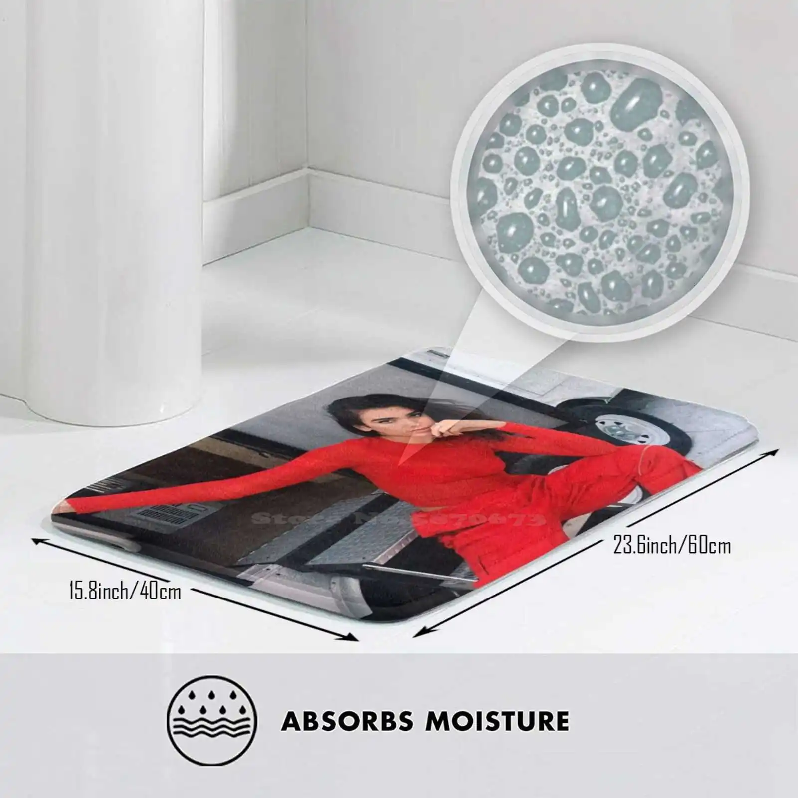 Коврик для дома Lipa Мягкий Нескользящий домашний ковер семьи с принтом рэп песни