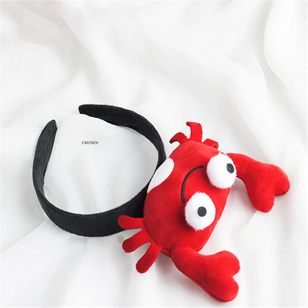 Мило мило около 14 см. Плюшевый брелок краб подарочное украшение кукла