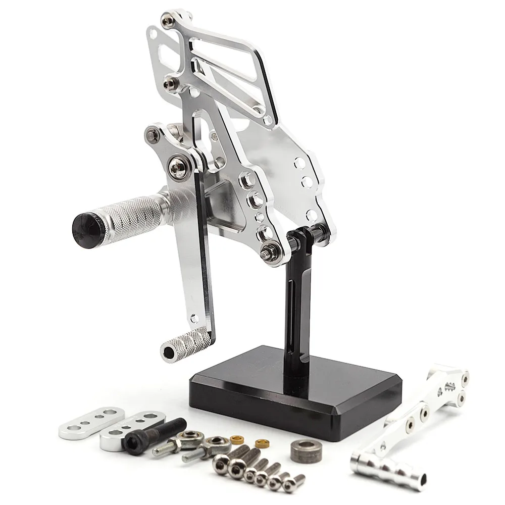 

For SUZUKI GSXR 600/750 GSXR600 GSXR750 2011 2013 2014-2020 Footrests Aluminum Adjustable Rearset Rear Set Footpeg Foot Rests